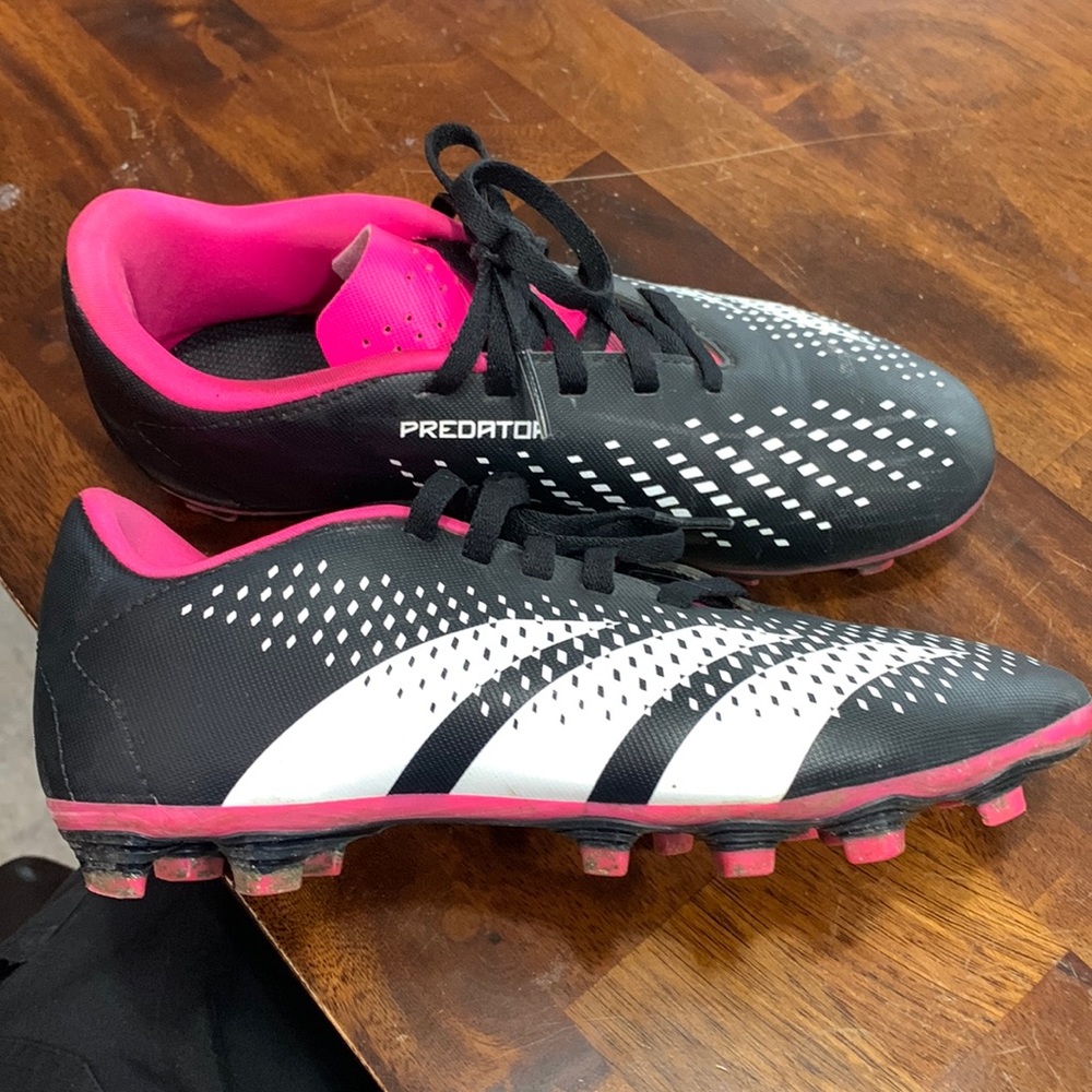 Adidas little girls soccer cleats